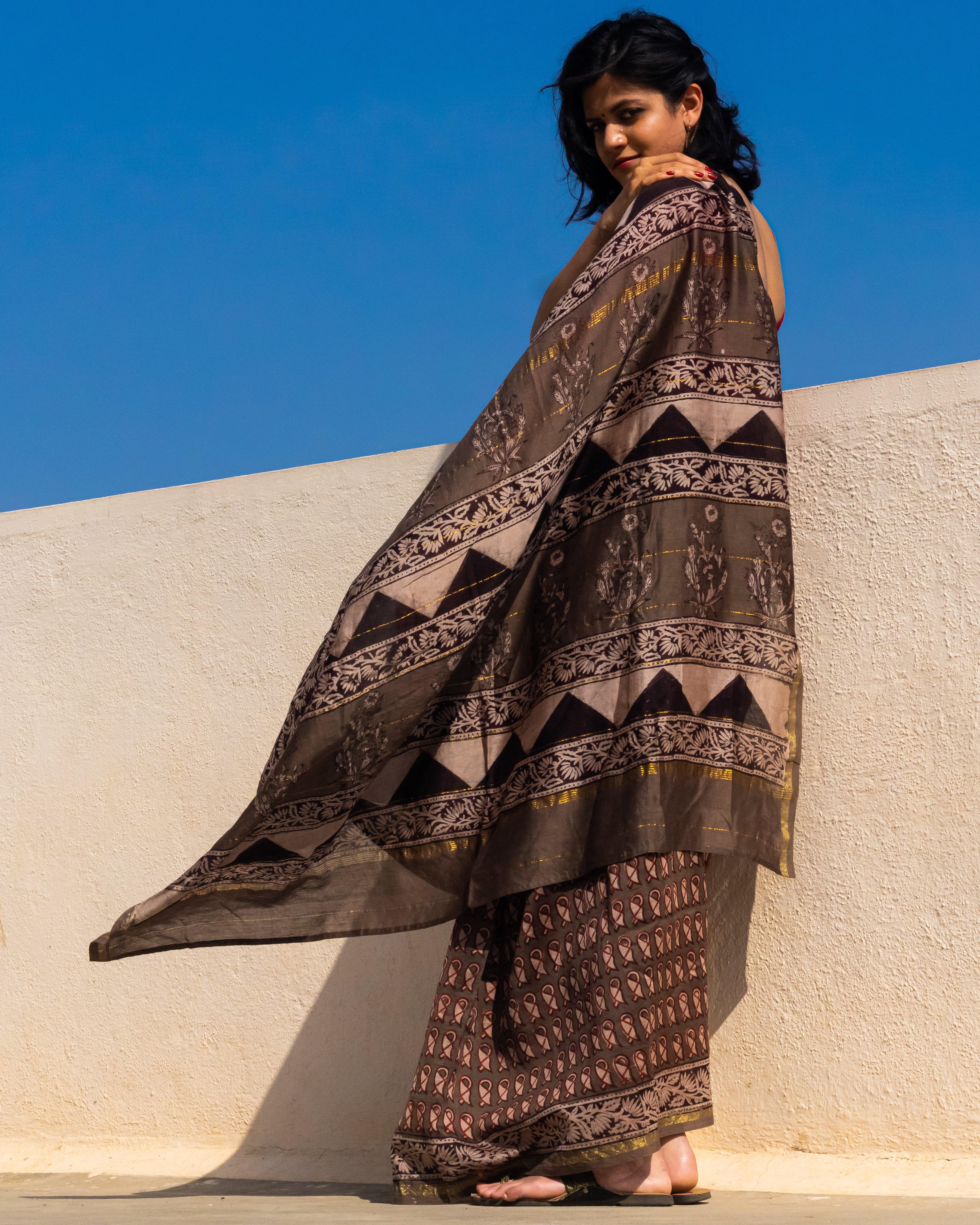Kashish Balotra Sindh Chanderi Saree - Image 6