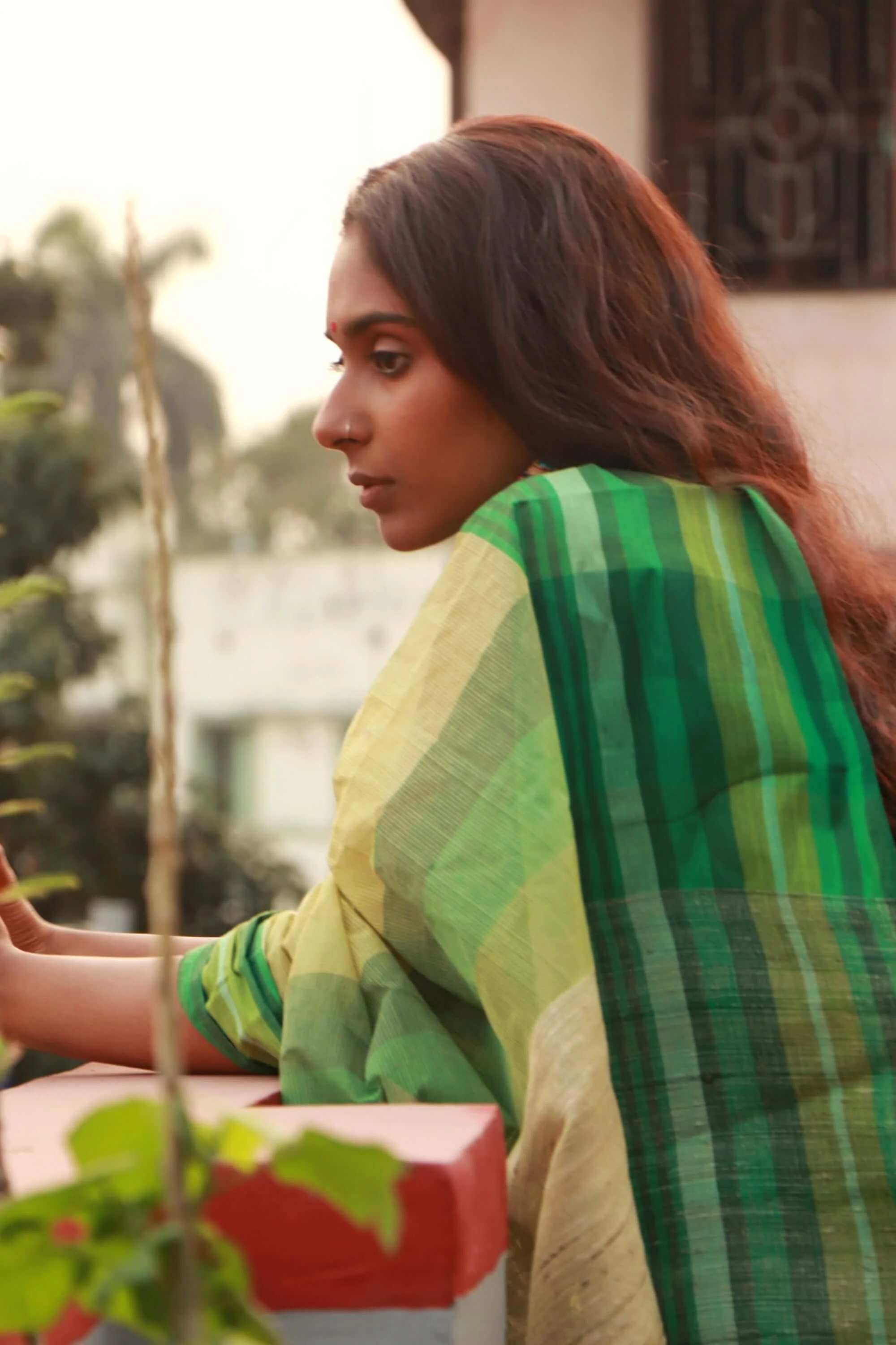 Summer collection sarees - Basant - Shefali Bengal mul cotton saree - Image 12