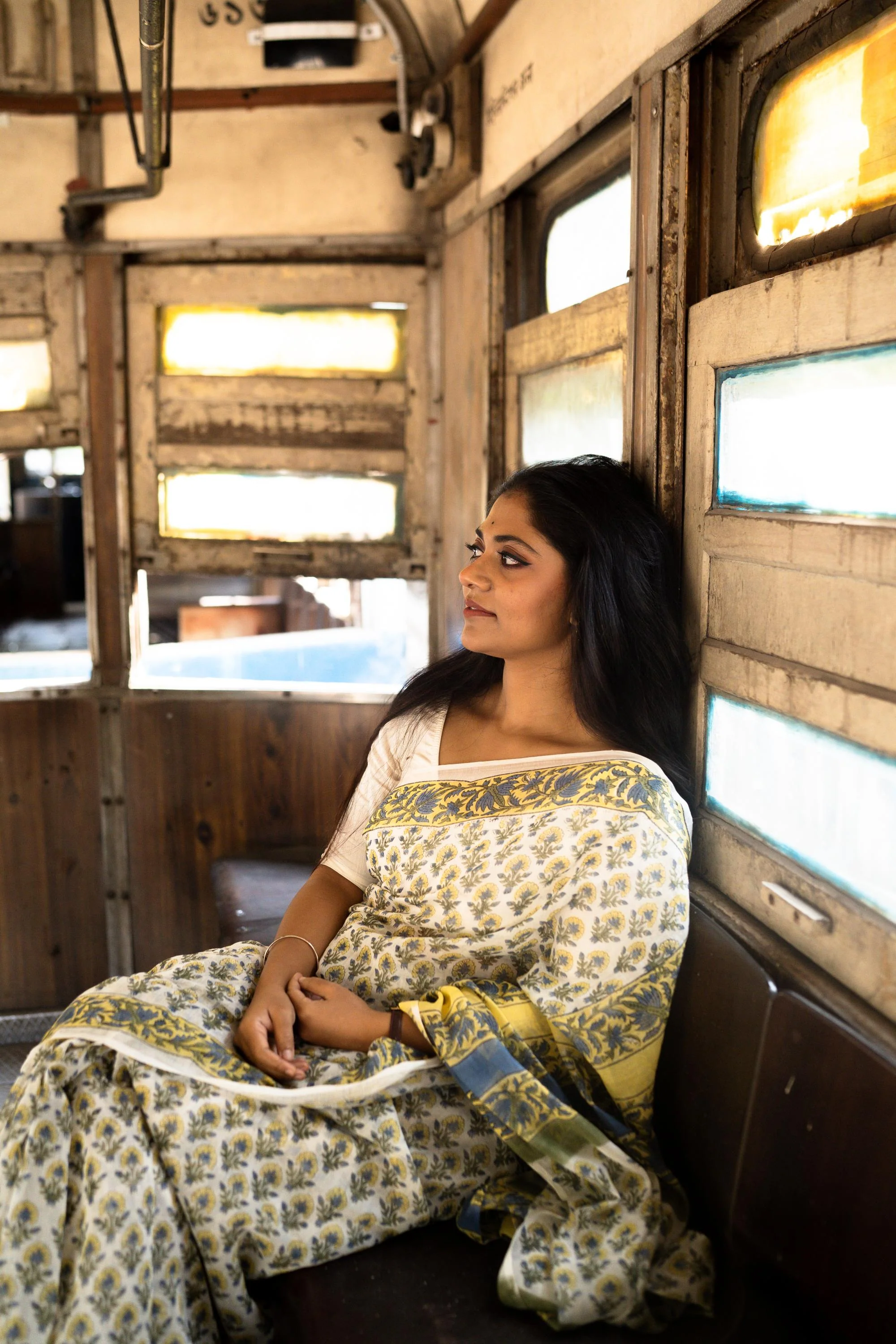 Evergreen printed Chander saree - Bagh - Parul - Image 8