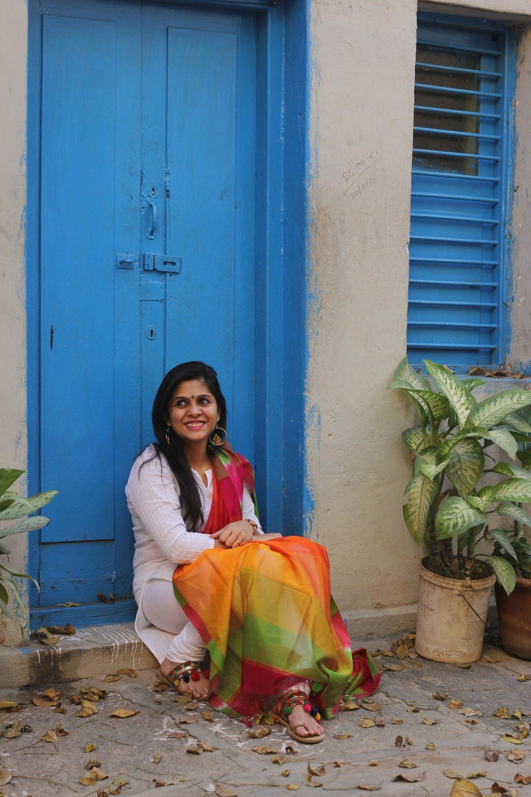 Kaisori Maheshwari  dupatta  - Muliticolor Dupatta - Image 4