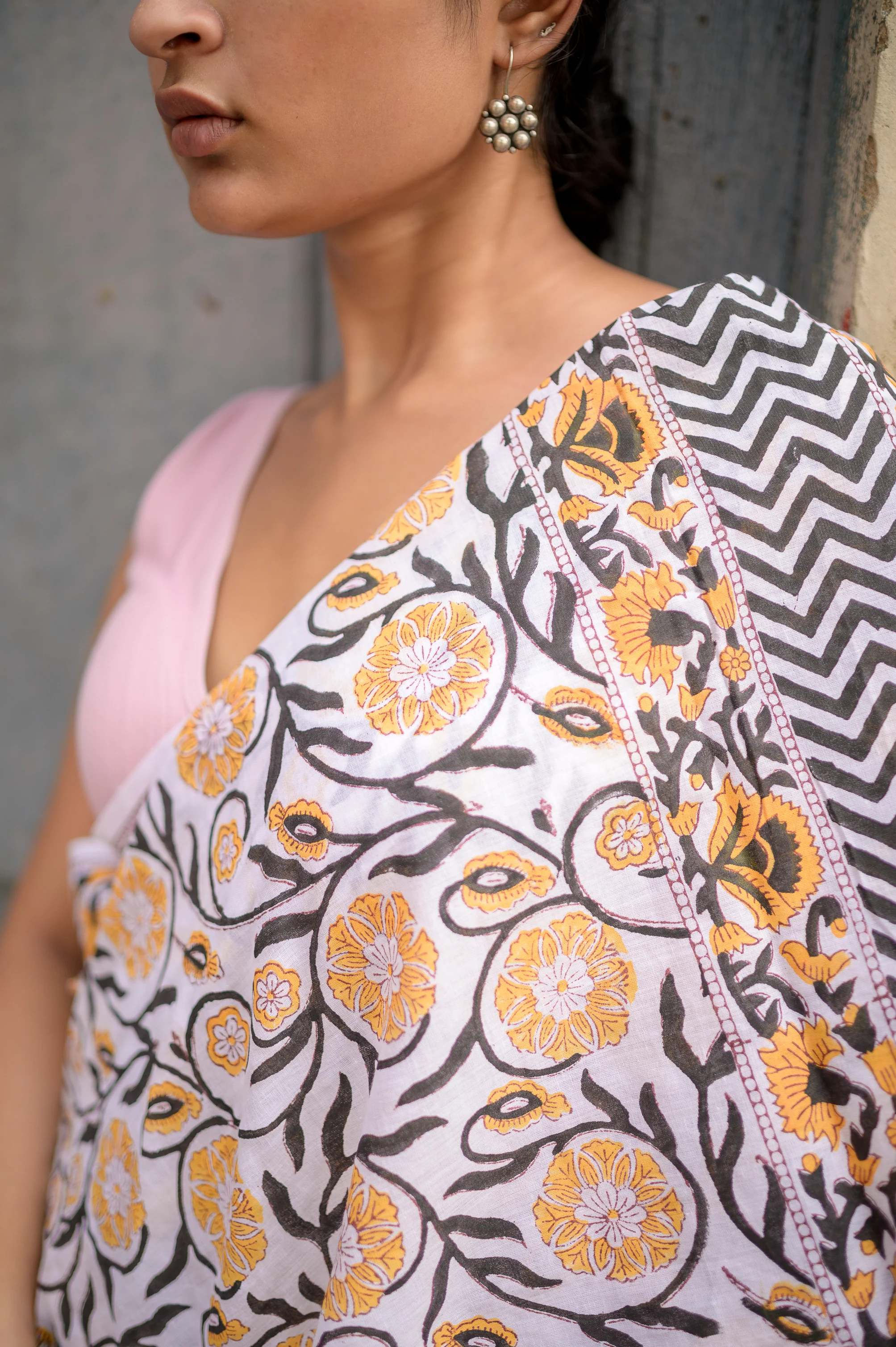 Summer collection sarees - Basant - Manjushree pure mul cotton saree - Image 6