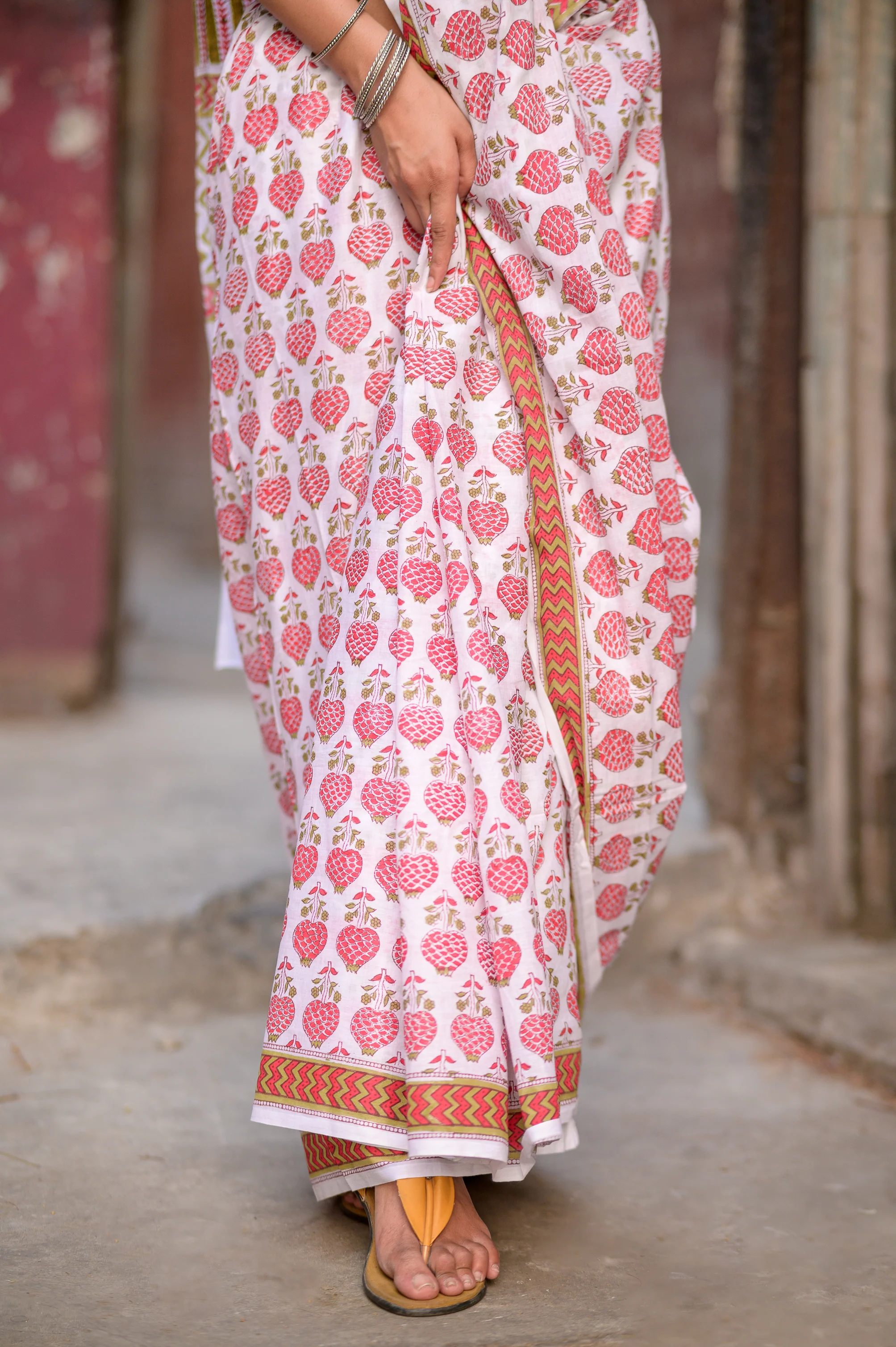 Summer collection sarees - Basant - Leela - pure mul cotton saree - Image 4