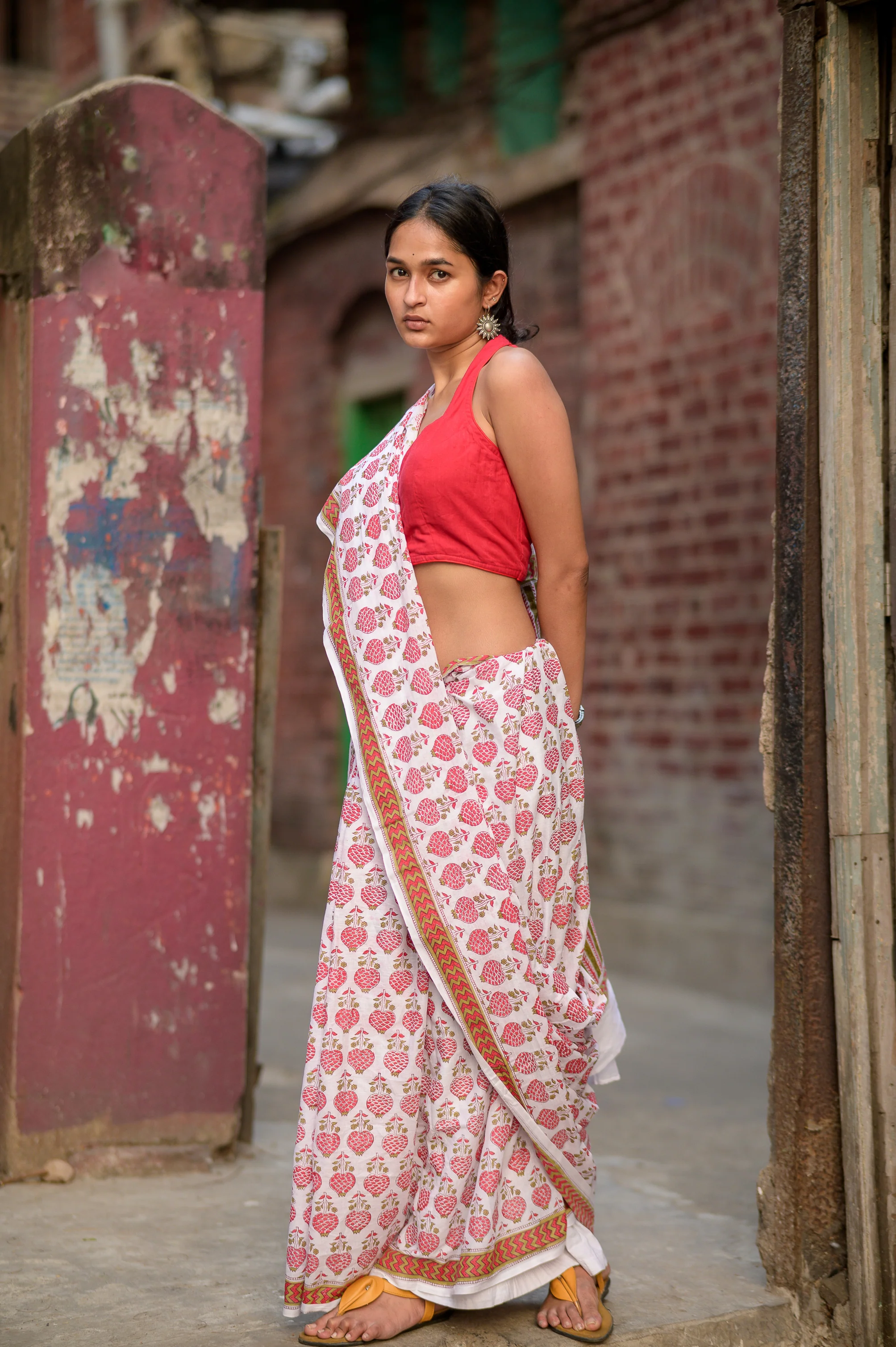 Summer collection sarees - Basant - Leela - pure mul cotton saree - Image 6