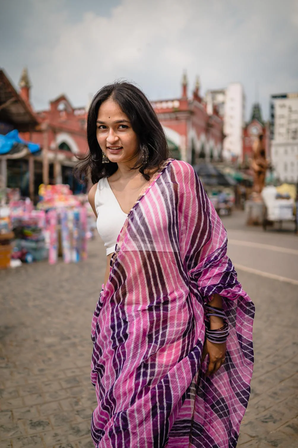 Leheriya Kota sarees - Aira - Bahara - Image 4