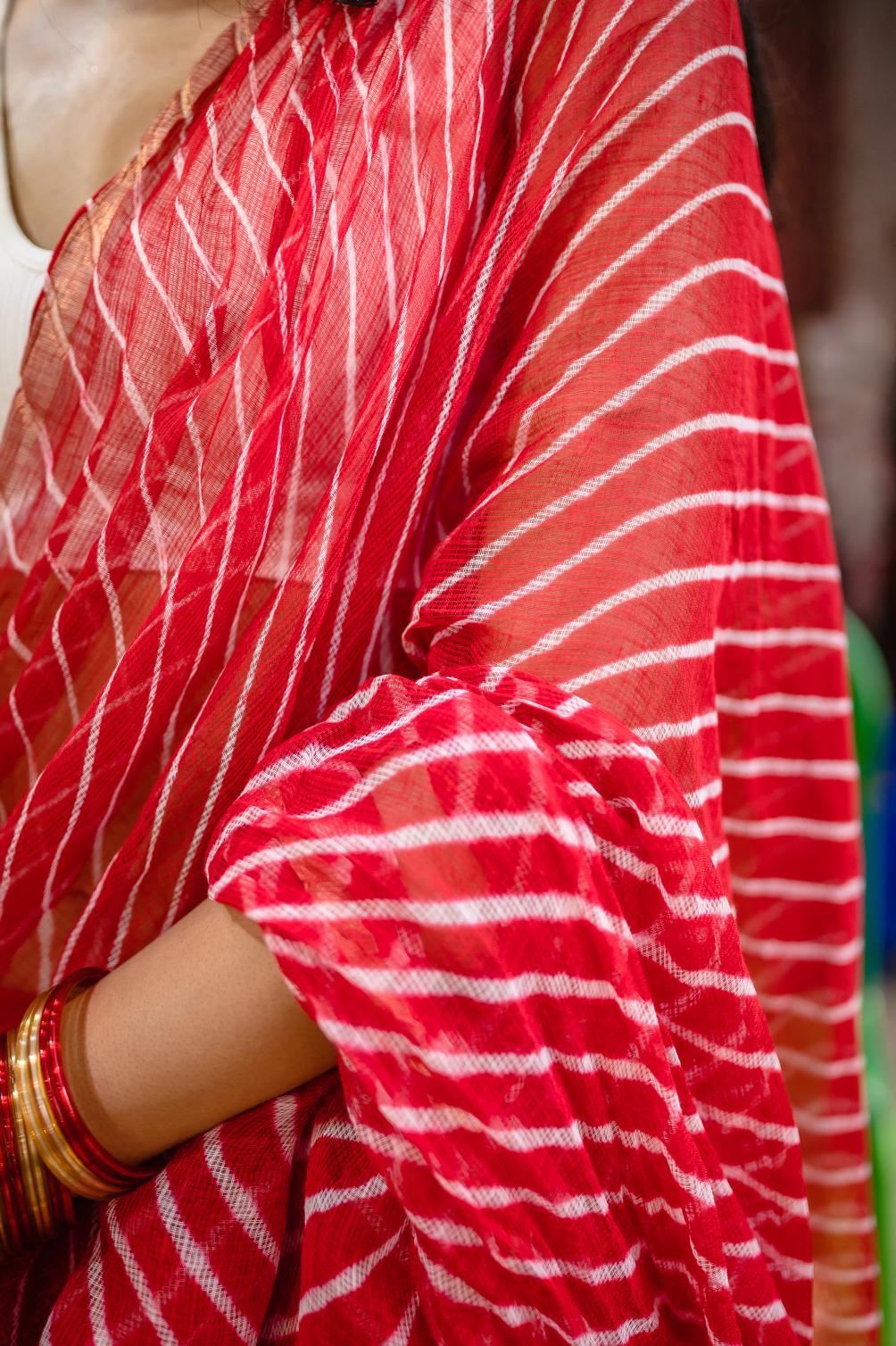 Leheriya Kota sarees - Aira - Suranjana - Image 5