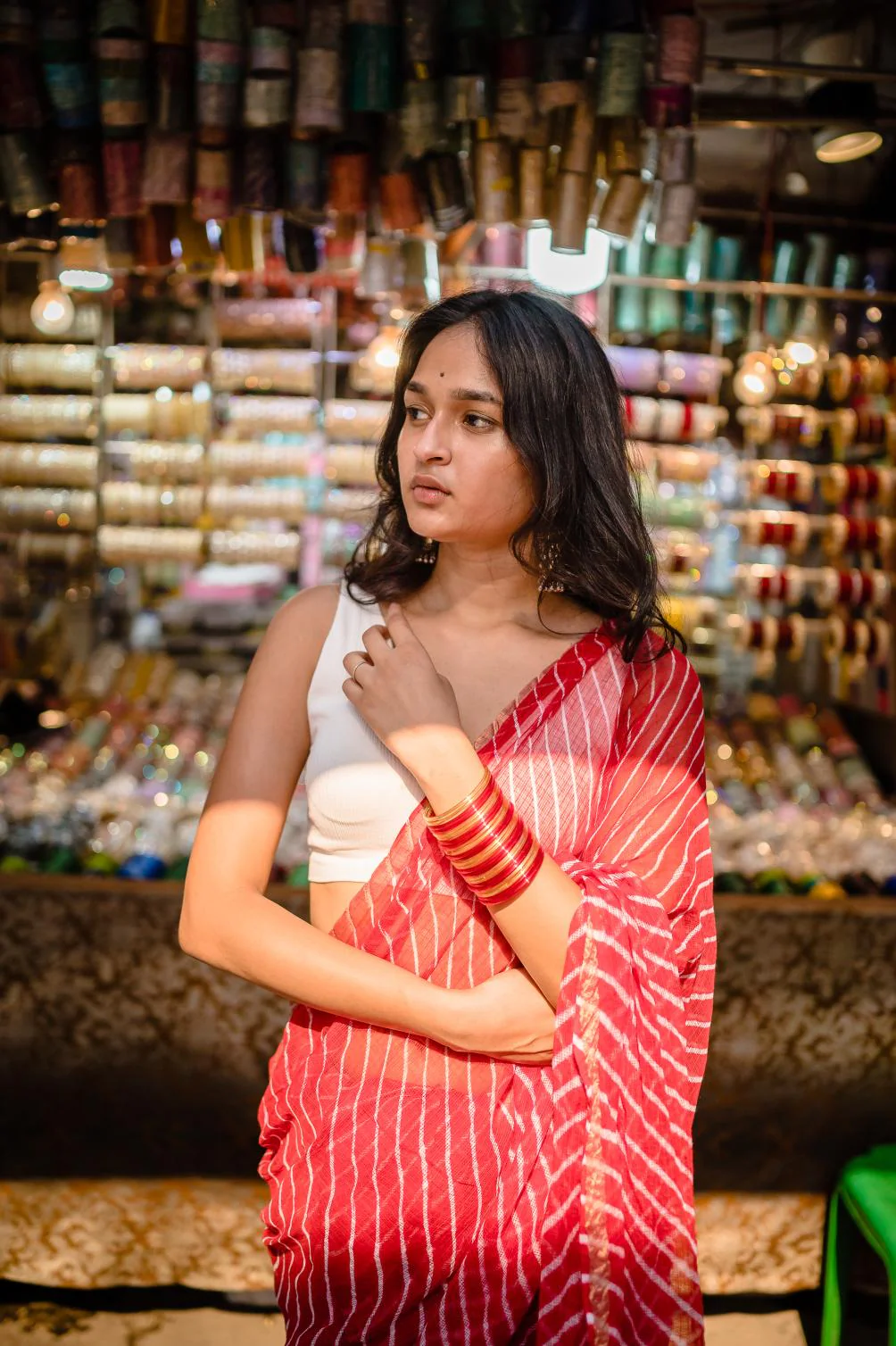 Leheriya Kota sarees - Aira - Suranjana - Image 7
