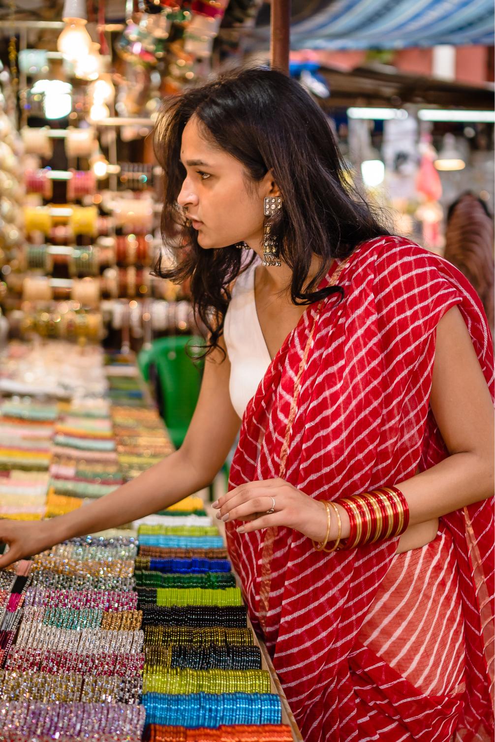 Leheriya Kota sarees - Aira - Suranjana - Image 9