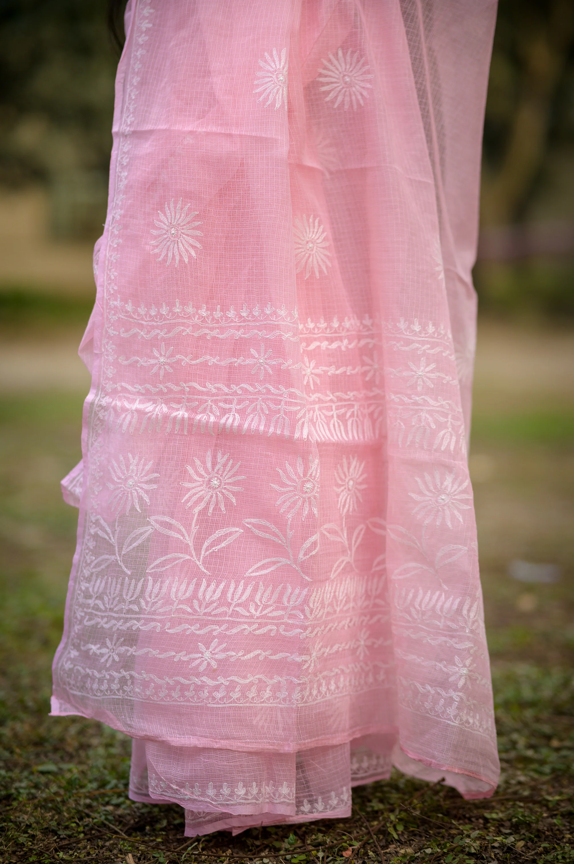 Kota Chikankari sarees - Meher - Nargis - Image 6