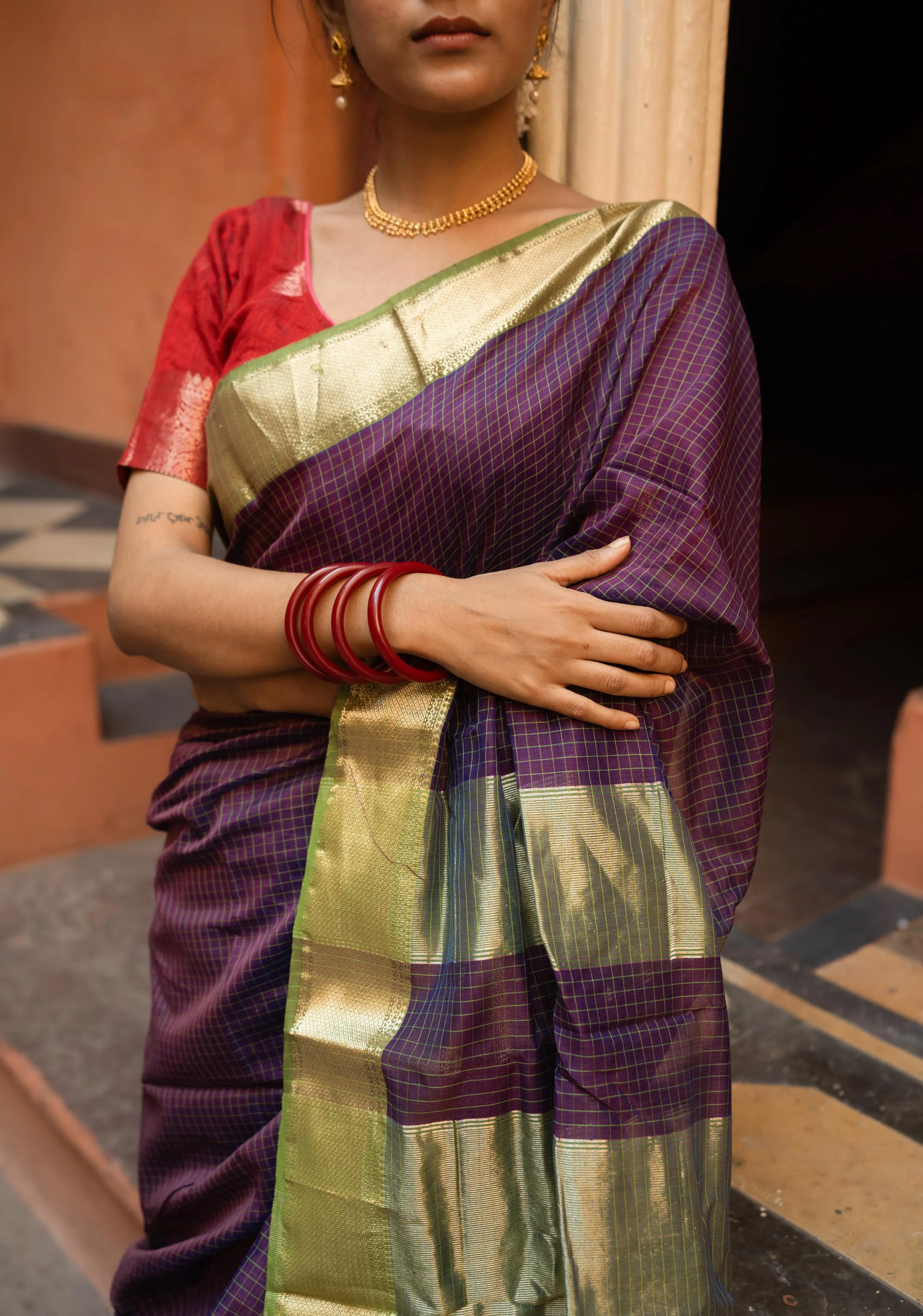 Maheswari Handloom saree - Seher - Rupali - Image 6