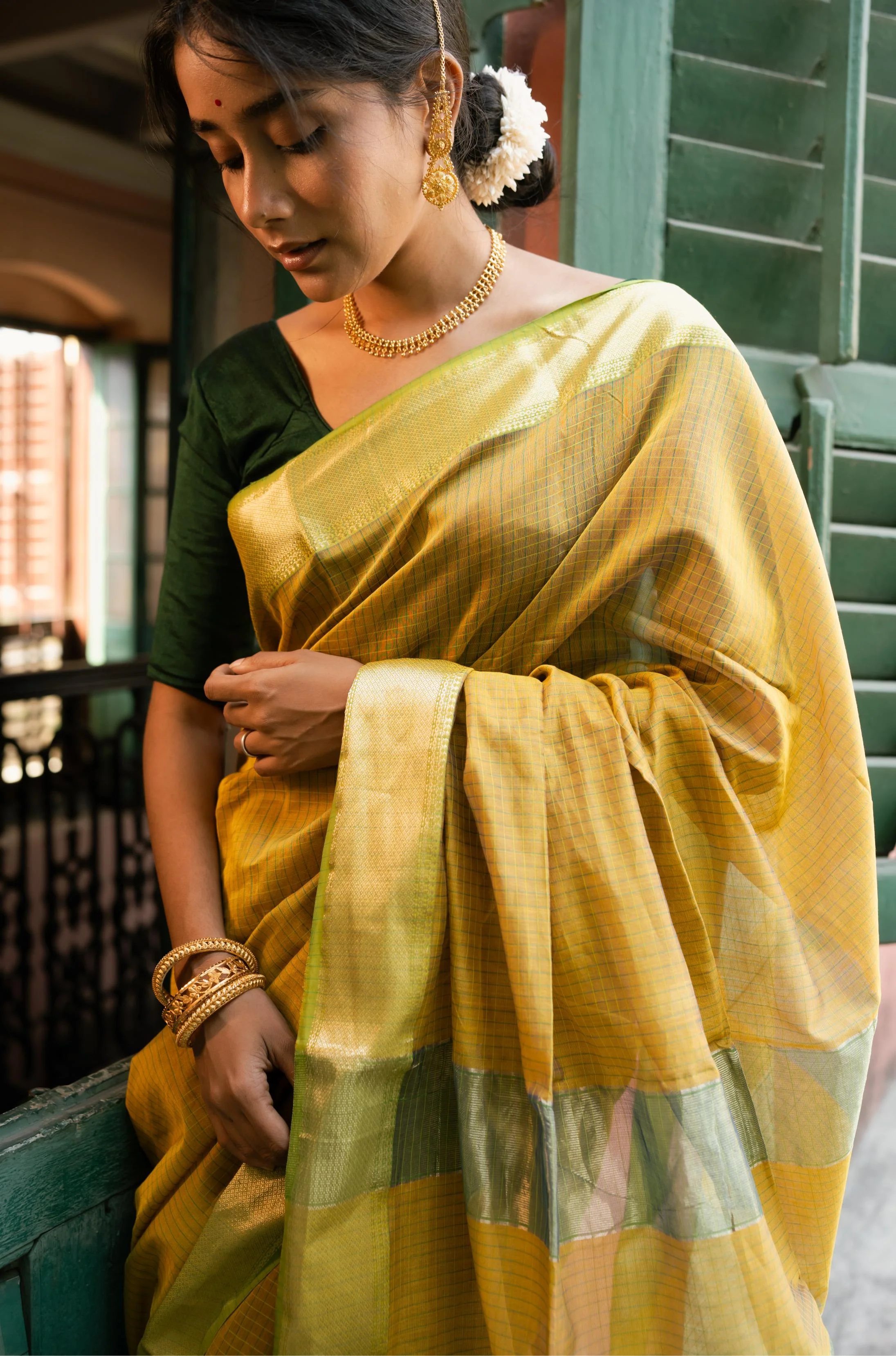 Maheswari Handloom saree - Seher - Suryashi - Image 7